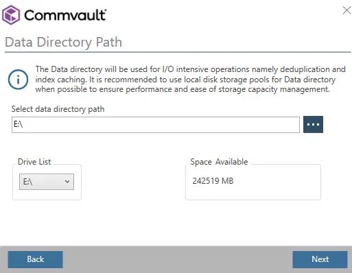 Data Directory Path
