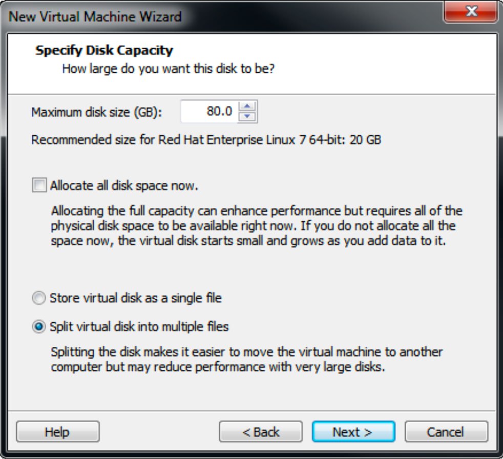 Disk capacity