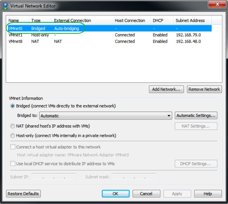 Virtual Network Editor