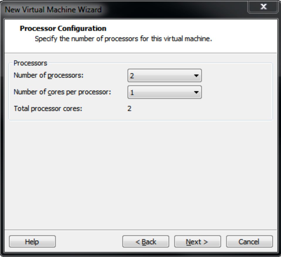 CPU configuration