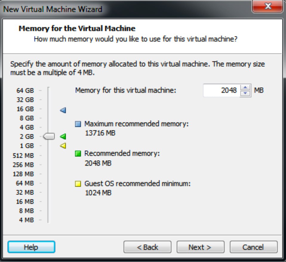 RAM configuration